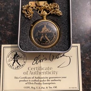 Rare Authentic Elvis Presley Pocket Watch